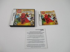 LEGO BATTLES: NINJAGO Nintendo DS Game Case Inserts Authentic No Game Cart