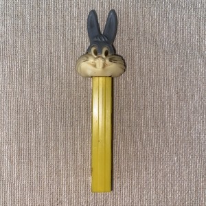 Vintage Bugs Bunny No Feet Pez Dispenser Hong Kong 1978 Looney Tunes