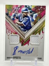 2021 Diamond Kings Sherten Apostel #DKMS-SA DK Material Signatures RC Auto