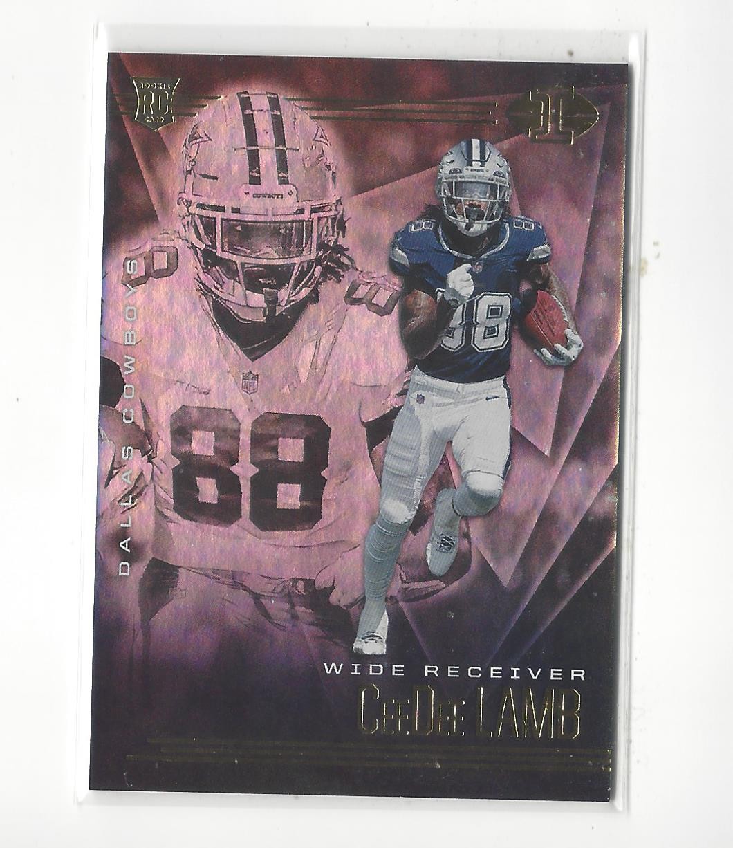 2020 Panini Illusions #18 CeeDee Lamb RC Rookie Cowboys