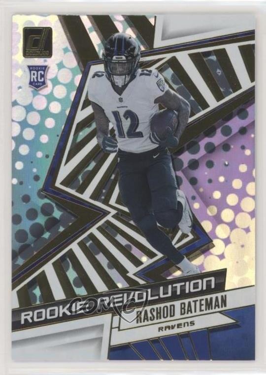 2021 Panini Donruss Rookie Revolution Rashod Bateman #REV-RBA RC 0y59
