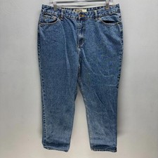 Route 66 Vintage Relaxed High Rise Straight Blue Jeans 34x28 Size 16 S Women's