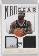 2012-13 Panini National Treasures NBA Gear Combos 47/49 DeJuan Blair #20 0q0