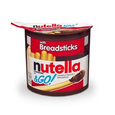 Nutella & Go Chocolate Hazelnut Spread with Breadsticks, 48 Packs (1.8 Oz/Pack)
