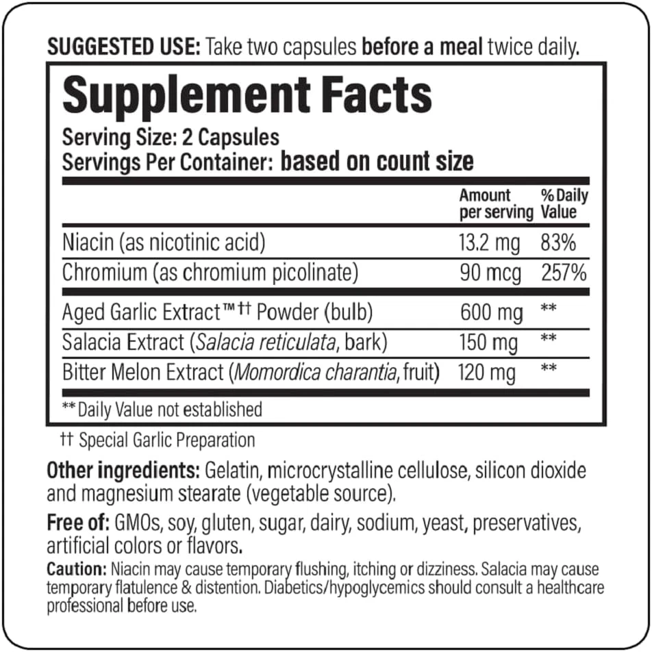 Fórmula de extracto de ajo envejecido 112, 100 cápsulas Foto 3 de 4