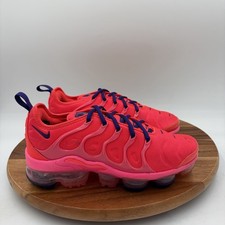Size 7 Nike Womens Air VaporMax Plus Bright Crimson/pink Blast Running Shoes