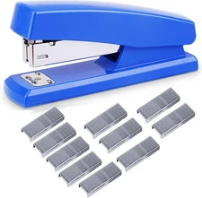 Commercial Desk Stapler Heavy Duty All Metal Manual Office Home Use w/ 500 Stapl
