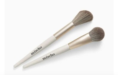 Mischo Beauty Essential Face Brush Set - 2 Pieces