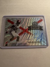 2017 Leaf Metal State Pride Marlon Humphrey Silver Wave Prismatic Auto RC #SP-MH