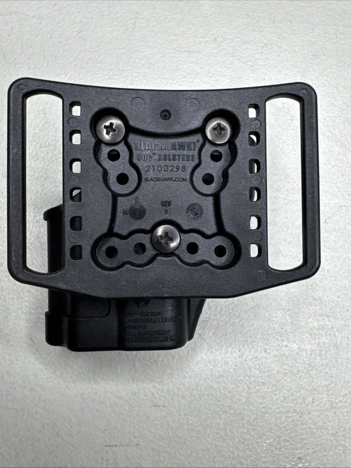 BlackHawk CQC Serpa Holster fits Springfield XDS, 3.3 Barrel, Right Handed, Blk - Image 3 of 4