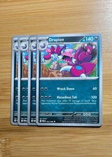 Drapion 4x 052/088 Pokemon Perfect Order Uncommon NM Pokemon TCG