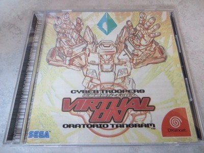 Virtual On + Obi + Reg + Points+ Flyers Dreamcast Import US Seller