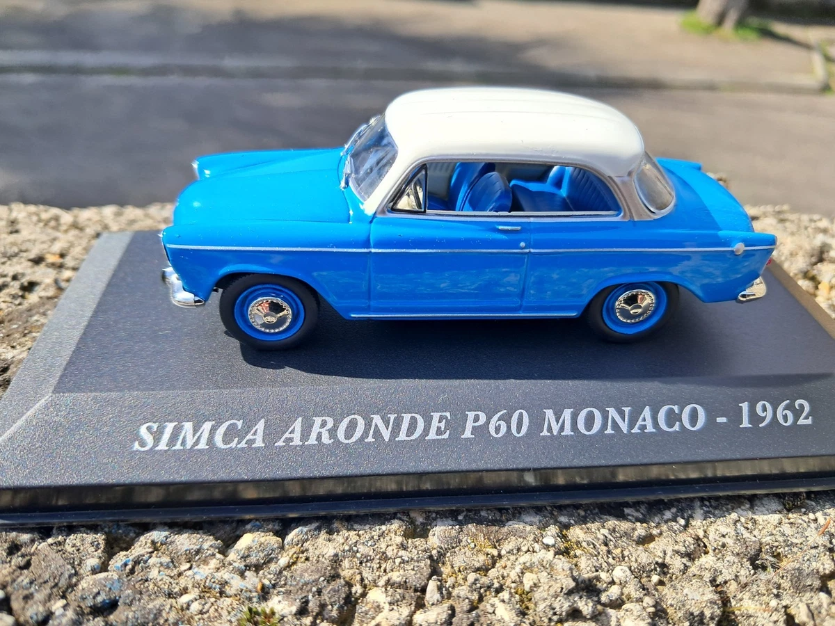 RARE LOT DE 2 TALBOT 1100 S ( Simca ) Bleu et Blanc par NOREV Plastique au 1/43 EUR 59,99 - FR