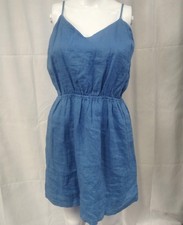 J. Crew Women's Blue Dress/Mini/Cami Style Sz S SKU 3634