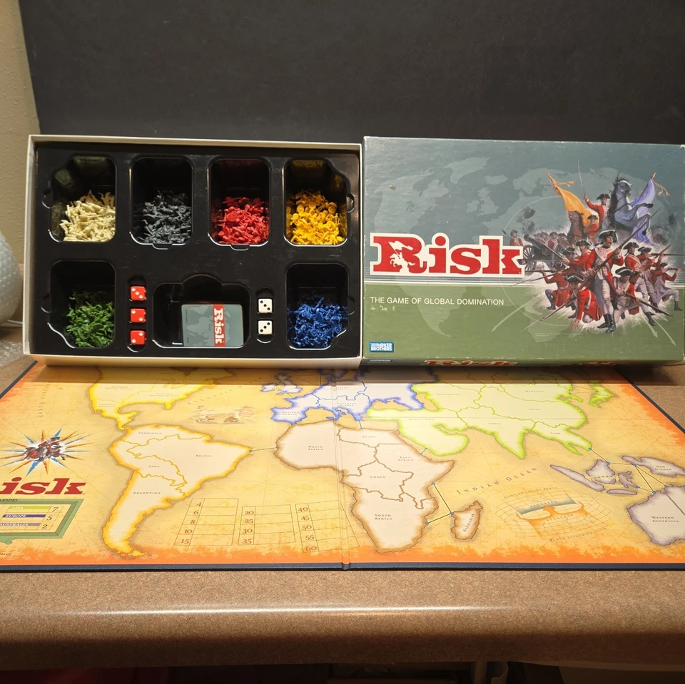 Vintage 2003 Risk The Game Of Global Domination Board Game, 100% Complete - Image 2 of 4