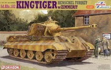 Model kit 1/35 WW.II German King Tiger Henschel Turret w/Zimmerit Coating