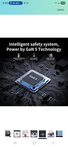 800W USB C Charging Station 8 Port Fast USB C Charger Block GaN 140W 160W PD PPS - Photo 7 sur 9