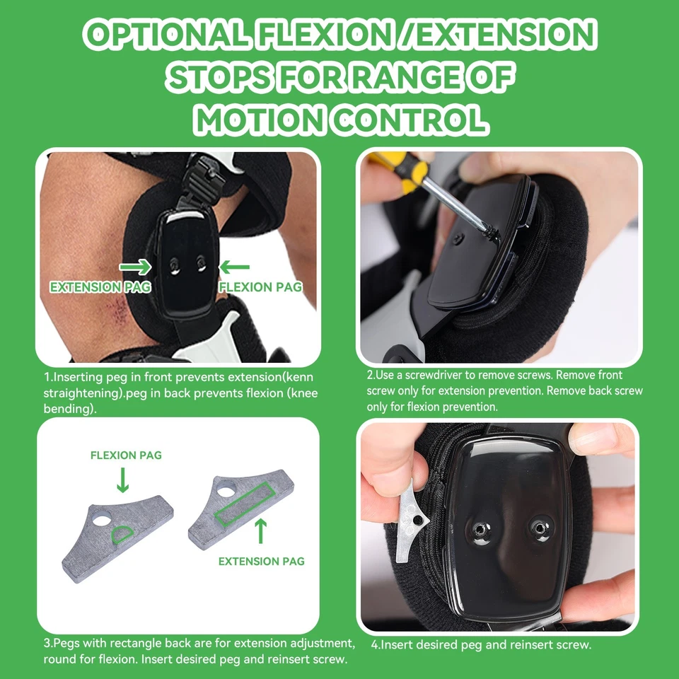 Joelheira descarregadora OA de qualidade profissional, para alívio da dor da osteoartrite - Imagem 3 de 4