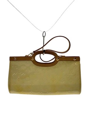 LOUIS VUITTON Roxbury Drive Monogram Vernis Enameled WHT
