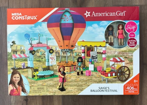 American Girl Mega Construx Building Set  Saige’s Balloon Festival Fdy96