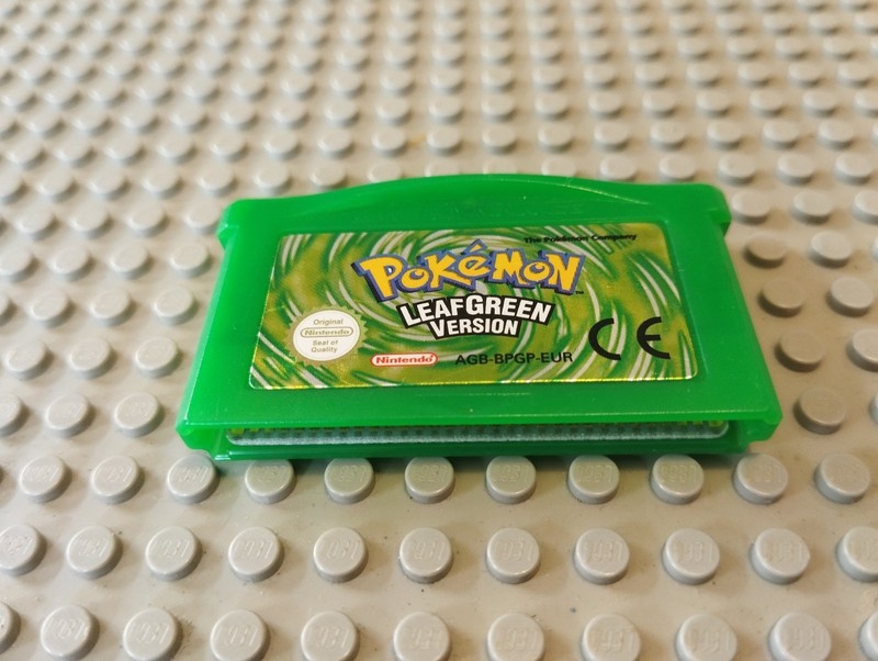 Pokemon Leaf Green Version Nintendo Game Boy Advance Genuine Cartridge