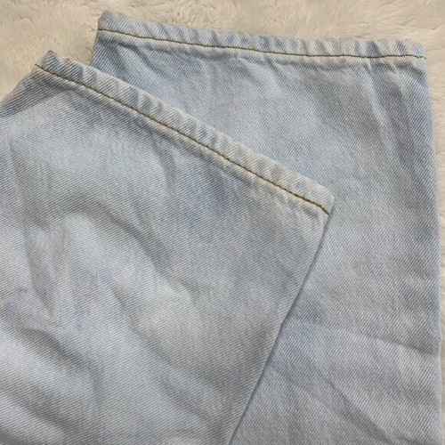 Levi's Women's Wedgie Straight Big E Premium Light Denim Jeans Size 30 x 25.5" - Picture 11 of 16