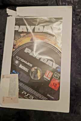 PS3 Sony Playstation 3 Payday 2 DE/EN neu OVP aus Geschäftsauflösung
