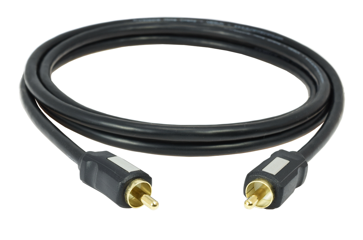 5m SunshineTronic BlackLine Cable De Audio Coaxial Digital Cable