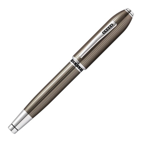 RARE DISCONTINUED Cross Peerless 125 Titanium Fountain Pen $800 NEW GIFT - Afbeelding 1 van 2