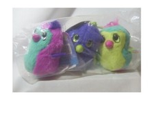 HATCHIMALS PLUSH CLIP-ON PACK OF 3 DIFFERENT SET 6 B19-2