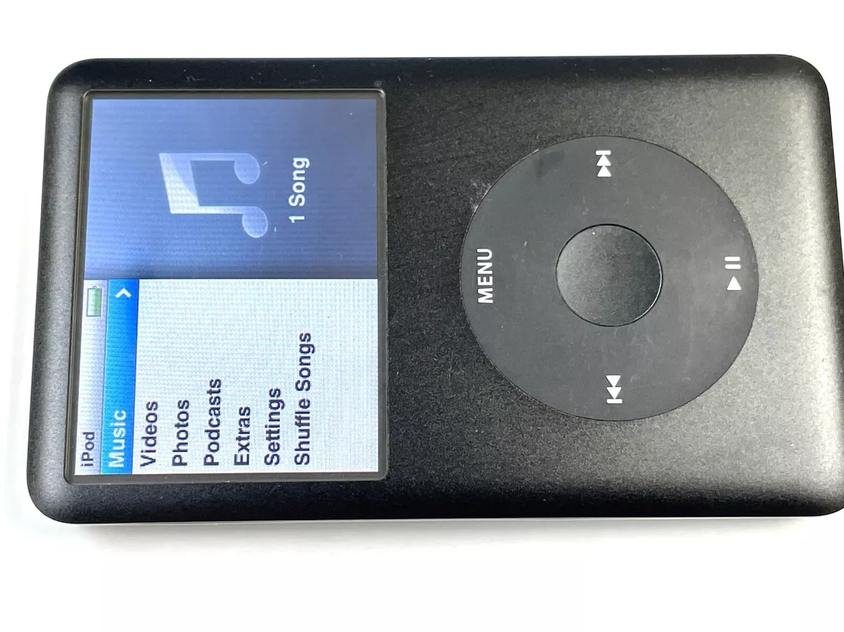 Apple iPod Classic A1238 Black 6th Generation 80GB Tested from JAPAN