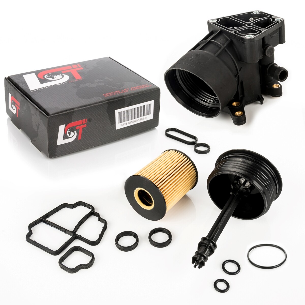 Oil Filter Housing Oil Cap Seals for Skoda Fabia II 2 Roomster 1.2 TDI 75 PS