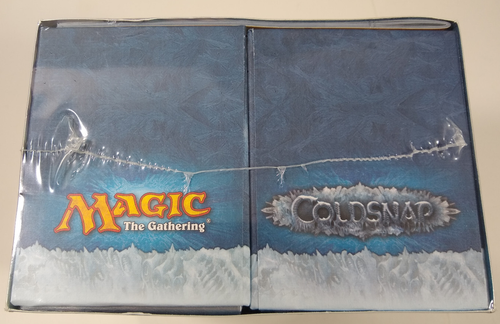 NOT MINT Coldsnap Fat Pack ENGLISH FACTORY SEALED NEW MAGIC MTG - Picture 8 of 8