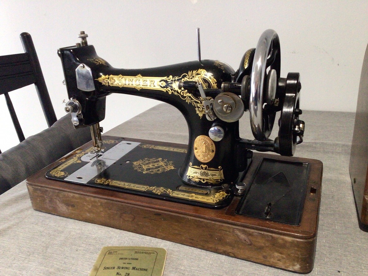 Singer No 28 Sewing Machine Handcrank | eBay