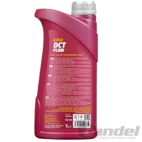 5L LITER DSG DOPPELKUPPLUNGS-GETRIEBEÖL SPEZIALÖL MANNOL - Bild 2 von 2