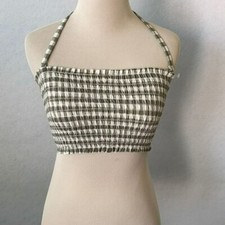 AquaCouture ElasticFront Lace Down Back Bikini Top