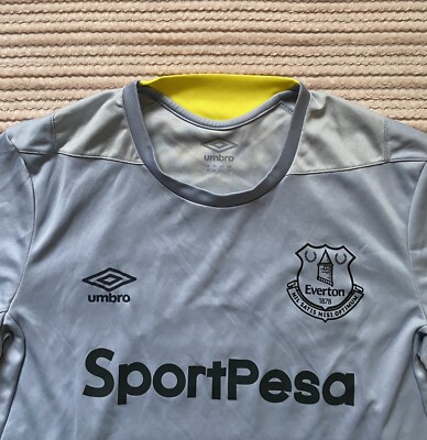 Maillot Everton FC 2017/2018 Umbro – Taille S – État Impeccable, Comme Neuf !