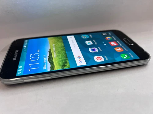 UNLOCKED Samsung Galaxy S5 G900 16GB 4G AT&T T-MOBILE Smart Phone Black Good B+ - Zdjęcie 7 z 11