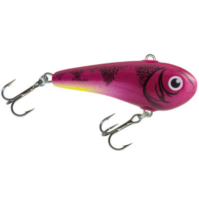 Salmo Chubby Darter Wobbler Purple UV Perch PUP Vertikalwobbler Zander Barsch