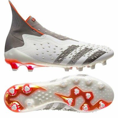 シューズ ADIDAS PREDATOR FREAK + adidas Predator Freak.1 Low FG - Core Black/White/Shock Pink