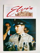 The Official Elvis Presley Fan Club Magazine Of Great Britain April - May  1988