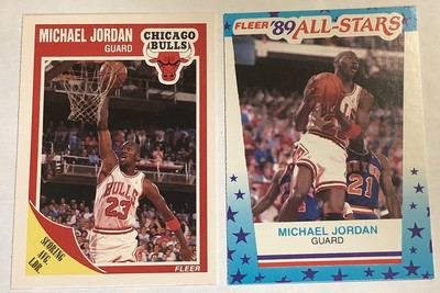 fleer 89 all stars michael jordan