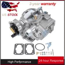 Marine Carburetor W/Gasket for Mercruiser 2 Barrel 2.5/3.0L 4CYL W/Long Linkage