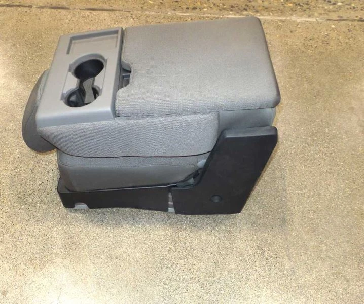 17-20 Ford F250 F350 Super Duty CREW CAB Jump Seat Locking OEM GRAY CLOTH - Image 3 of 4