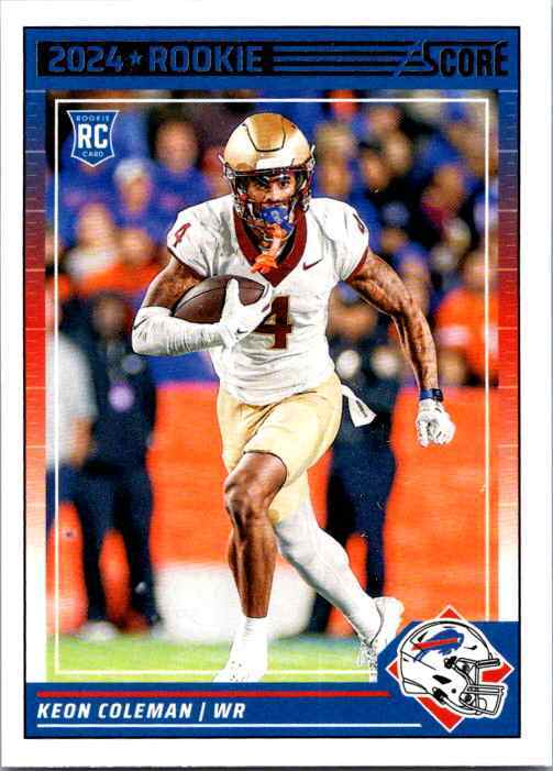 2024 Score #337 Keon Coleman Red