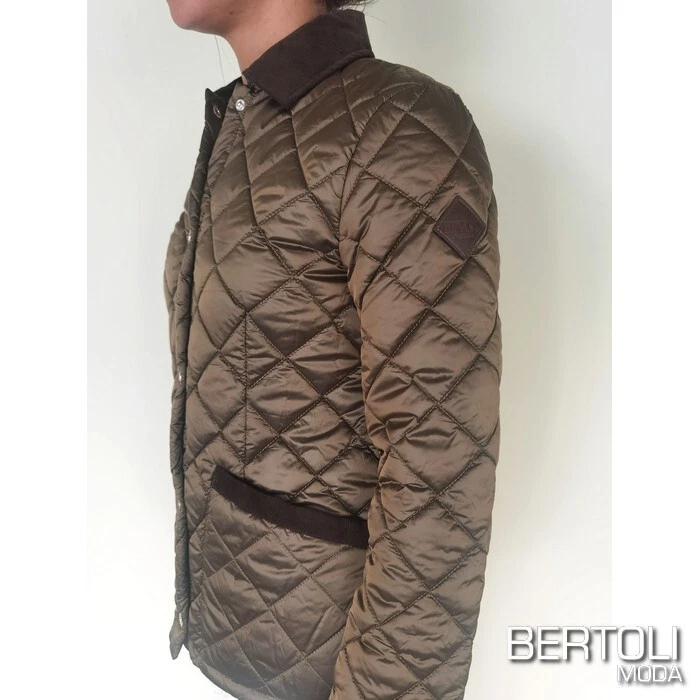 HUSKY Giacca Donna Trapuntata Leggera Col. marrone mod .Elizabeth tg 40 42 44 46