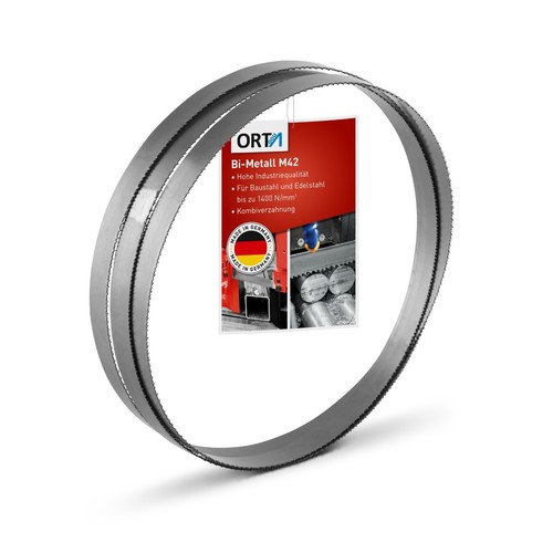 Lama Per Sega A Nastro Optimum Bi-Metal HSS - 1140 Mm, Passo 10-14 TPI, Spessore 0,65 Mm - Per Quantum SQ-V10 E Materiali Ferrosi