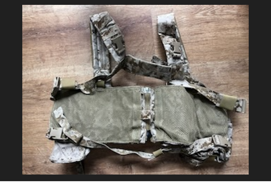 London Bridge Old Gen LBT-1961G 330d AOR1 Split Zipper Chest Rig