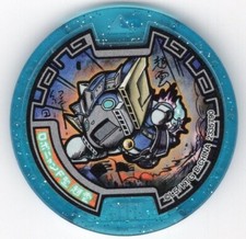 Medalla Reloj Yo-Kai - Robonyan F-gata Cho - Bandai Japonés Sangokushi Azul YoKai