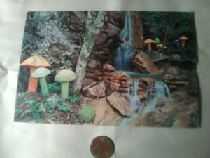Wizard Of Oz Vintage Postcard Land Of Oz Beech Mountain Banner Elk